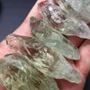 Pietre preziose fortunate di cristallo verde naturale irregolare fai-da-te Pietra di energia per la creazione di gioielli fatti a mano con collane con ciondolo