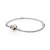 4 PDB SL haute qualité 925 série en argent sterling mode bricolage adapté pour perle charme femme bracelet bijoux cadeau