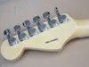 Factory store Vintage yellow cream Yngwie Malmsteen Scalloped maple fretboard ST 6 strings electric guitar guitarra9743542