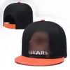 2021 moda Basketbol Snapback Beyzbol Snapbacks Tüm Takım Futbol Snap Back Şapkalar Bayan Erkek Düz Kapaklar Hip Hop Şapka Spor Şapka HHH