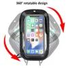 Waterproof Bicycle Motorcycle Phone Holder Bike Phone Touch Screen Bag 6.4inch Handlebar for iPhone 12Pro Samsung