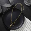 Titanium Steel Chain Minimalist Simple Heart Pendants Necklace Women Retro Fashion Jewelry Korean Style