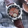 Oglądaj męskie zegarek Tourbillon Automatyczne zegarki mechaniczne złote zegarki skórzany pasek Wodoodporny Montre de Luxe 42 mm