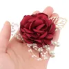 Armreif Hand Blumen Braut Handgelenk Blume Brautjungfer Geschenk Hochzeit Party Dekoration Zubehör Perlenarmband