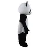 Halloween Panda Mascot Traje de Alta Qualidade Animal Animal Anime Tema Caráter Carnaval Unisex Adultos Outfit Natal Aniversário Dress