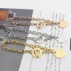 Buckle Design Bracelet New Style Brand Women Gold Chain Heart Bangles Carter s Pulseira Fine Jewelry