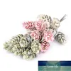 6 pçs / pacote artificial plantas pinho cone flores plantas falsas flores decorativas grinaldas para casamento natal diy home decor