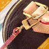 Alma bb väskor lyxhandväska designer väska original kvalitet mode axel klassisk duk crossbody med ruta b001