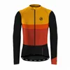 남자 겨울 열 양털 긴 소매 사이클링 저지 플리스 자켓 Ciclismo Maillot Ciclismo Hombre 자전거 탑스 의류 Atika G1130