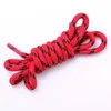 Okrągłe sznurowate unisex 7 kolorów mody swobodne sznurówki Wysokiej jakości poliestrowe sportowe trampki sznurowarstwa 219 s
