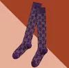 Projektanści skarpetki Phosiers Stocking Designer Mens Womens Sockins Wool Stockings Wysokiej jakości ulice seniorów Wygodne kolan nogi.