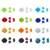 Plastique Power ON OFF Claviers Boutons colorés pour Gameboy Color GBC D Pads A B Bouton DHL FEDEX EMS LIVRAISON GRATUITE