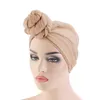 Gros femmes grande fleur Turban fête de mariage bonnet élégant casquette tête Wrap Stretch cheveux longs écharpe foulard Turban cravate