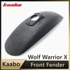 Original Kaabo Wolf Warrior X Front Fender Electric Scooter Reservdelar Protective Mudguard Tillbehör med Kaabo logo
