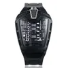 Assista WatchPoison Sports Car conceito Racing Mechanical Style Six Cylinder Compartment Creative Fashion9651022