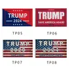 Op voorraad 3 * 5 FT Trump Flag 2024 Verkiezing Vlaggen Donald The Revenge Tour 150 * 90cm Banner Snelle verzending