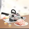 Haushalt Manuelle Lamm Slicer Gefrorene Fleisch Schneiden Maschine Rindfleisch Kräuter Hammel Rolls CutterGemüse Hammel Rolls Cutter Slicing Maker