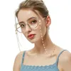 Sunglasses Frames Glasses Holder Rope For Women Eyeglasses Chain Mask Neck Strap Vintage Pearls Metal Jewelry Decoration Accessories