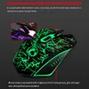 IMICE X5ゲーミングマウス2400DPI解像度カラフルなライトABS黒ファッション彫刻有線プロのゲームマウス