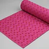 Tapis multicolores à pois prune Exercice de fitness pour femmes Drapé Couverture de yoga Tapis de sport Serviettes épaisses Couvertures de serviettes lavables en machine antidérapantes XG 0010