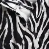 Kjolar vintage zebra tryck mjuk sammet kjol kvinnor sexig sida delad hög midja kort mini kvinnlig baksäckare botten 2021