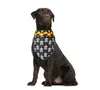 Halloween Perro Gato Bandana Calabaza Triángulo Bandanas Cachorro Mascota Pañuelo Lavable Cuello Bufanda Ajustable Mascotas Vacaciones Perros Gatos Baberos para Festival