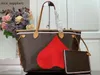 moda nuova TOTE BAG con fiori carte da gioco adatta borse a tracolla di alta qualità borsa da donna cavans borsa shopping bag con portafoglio