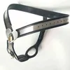 Cockring Femmina Acciaio inossidabile BDSM Bondage Corona a forma di cuore Cintura di castità Mutandine Dispositivo con spina vaginale anale Prodotto per adulti Donna 1124