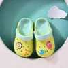 2022 Summer Children Slippers Girls Pink Funny Animal Beach Shoes Kids's Bathroom Bath Slippers Boys EVA Light Indoor Slippers G1218