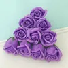 Dropshipping Dia4.5cm Soap Rose Heads Beauty Wedding Valentine's Day Gift Wedding Bouquet Home Decoration Hand Flowers