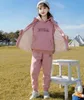 طفلة الملابس الدافئة الشتاء هوديي سترة + سترة + بانت 3 قطع مجموعات القطن طويل الأكمام الرياضة الدعاوى مصمم كيد الملابس BT6765