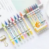 Highlighters 7pcs/set Can Change Color Highlighter Water Marker Pen Children Kids Drawing Discolor School Stationery Student Gift