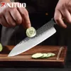 Xituo cozinha chef faca de três camadas artesanal forjado afiado cutelo kiritsuke desossar santoku paring facas cozinhar ferramentas