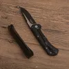 Coltello pieghevole Flipper 1955 8Cr13Mov Coltello tascabile EDC con lama in acciaio con manico in acciaio con scatola al dettaglio