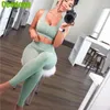 Women's Seamles Gym Clothing Yoga Set Fitness Workout Sets Outfits For Female Athletic Legging Sportswear Suit Outfit