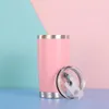 Yeni Moda 20oz İçme Kupası Tumbler Love Paslanmaz Çelik Şarap Cam Vakum Yalıtımlı Kupa Seyahati 18 Molor FY4412