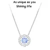 Romantique Danse Shinning Pendentifs Collier Femmes Bijoux De Mode Femme Cadeaux Spéciaux Chaînes Exquises Q0531