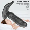 Vertraagde Ejaculatie Penis Ring Afstandsbediening Telescopische Dildo Vibrator Prostaat Massager G-spot Stimulator sexy Speelgoed voor Paar