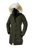 Hot Sale Classic Women Rossclair Parka High Quality Long Hooded Wolf Fur Fashion Warm Down Jacket Outdoor Warm Coat Xs-xxl