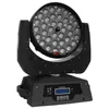 Wysokiej jakości oświetlenie sceniczne 36x10W 4w1 Zoom DMX RGBW LED Wash Moving Head Light