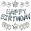 Decorazioni di compleanno per ragazze Decorazioni per baby shower da donna Palloncini con lettere da 12 pollici Accessori per feste con palloncini in lamina di stelle di alta qualità