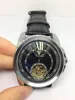 Mode-stijl Tevise herenhorloge luxe mechanisch automatisch horloge voor mannen vliegwiel zwart gezicht te16