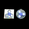 LED Light Spinning Top Coolest Byte Fidget Spinners Toy Kids Leksaker Auto Change Pattern 18 stilar med regnbåge lyser upp handspinnare