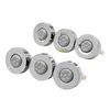 100% New ABS Shower Jet Massage Nozzles Spray Jets Chrome Rainfall Water Saving Shower Head Bathroom Cabin Round Rotatable H1209