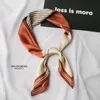 Women039s scarf luxury silk satin headscarf woman printed square 70cm shawl and Wrpas scarfs for women scarf headband purse bag9456103