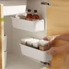 Bouteilles de rangement bocaux cuisine tiroir mural boîte sous évier étagère à épices porte-bouteille étagère