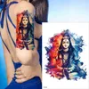 Tatouages temporaires imperméables pour hommes et femmes tatouage loup de forêt tatouages autocollant noir grand tatouage poitrine Body Art 2019 nouveau Big3103921