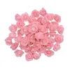 2cm flor decorativa oso de peluche rosa PE espuma ramo Artificial para el hogar boda decoración DIY corona falsa