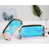 Candy Color Lady Tragbare Kosmetiktasche Beauty Organizer Wasserdichte Reise-Make-up-Tasche Bunte Minitasche Laser Niedliche Kulturtasche