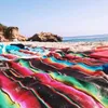 Toalha Microfina algodão malha para adultos sauna de areia manta bohemiana de tamanho grande praia mulher mexicana tapete piquenique y200429